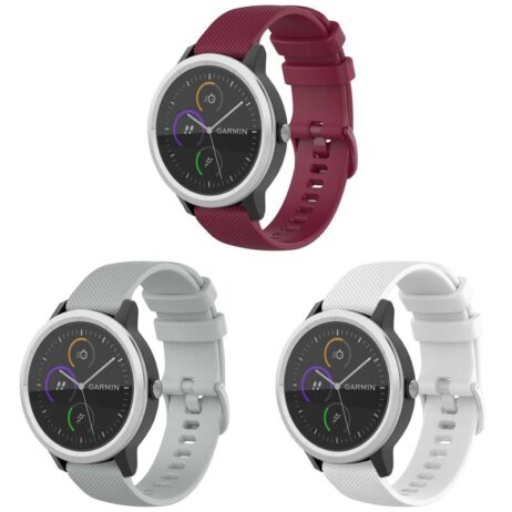 Textured Rubber Strap for Garmin Venu / Vivoactive 3