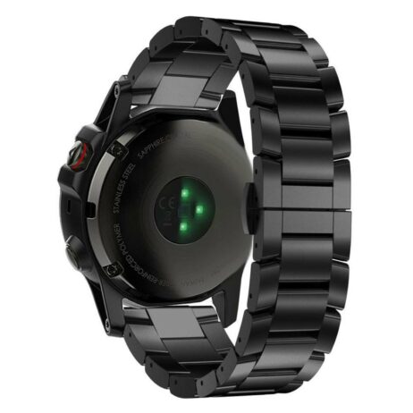 Titanium Black Bracelet Band Strap for Garmin Fenix 3 / 3 HR / 5X / 5X Plus / 6X