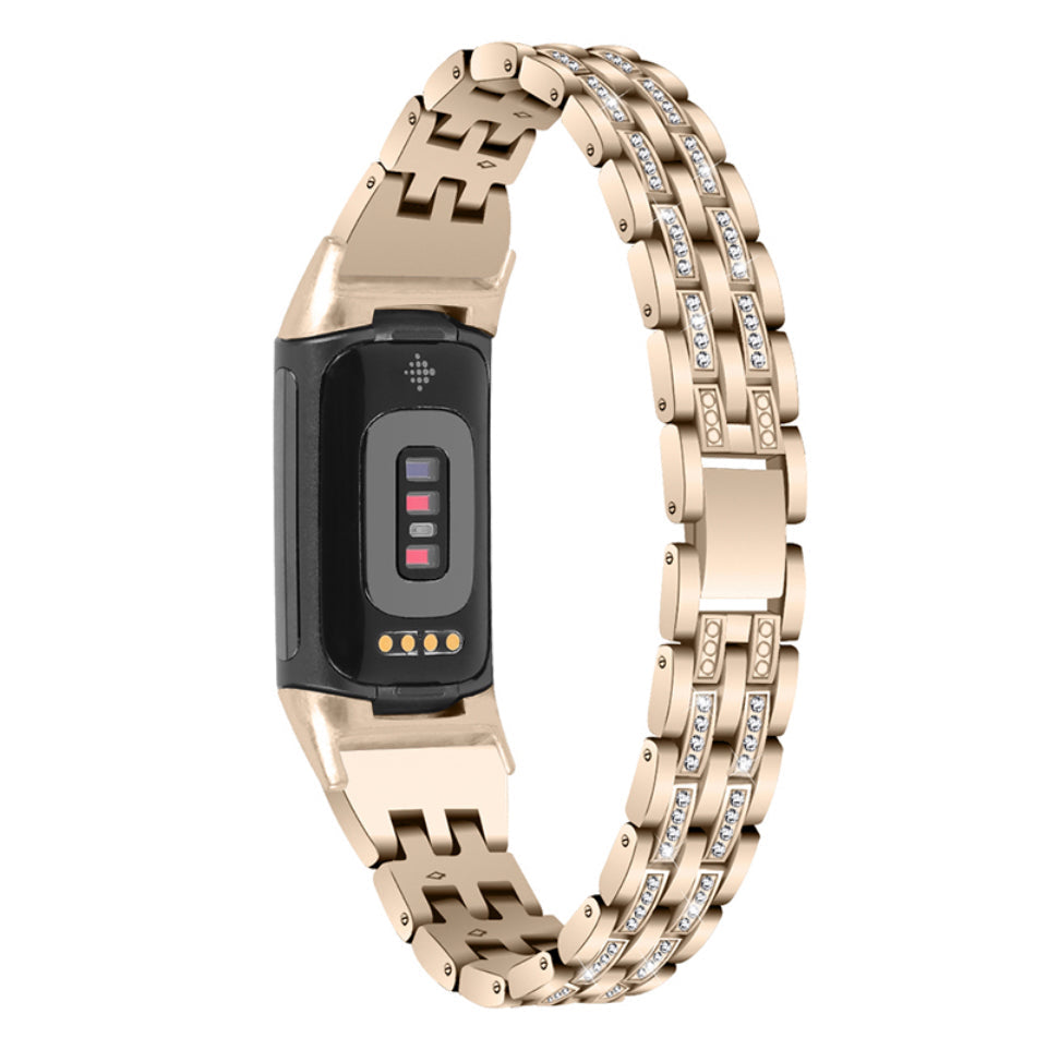 Pave Link Bracelet For Fitbit Charge 6