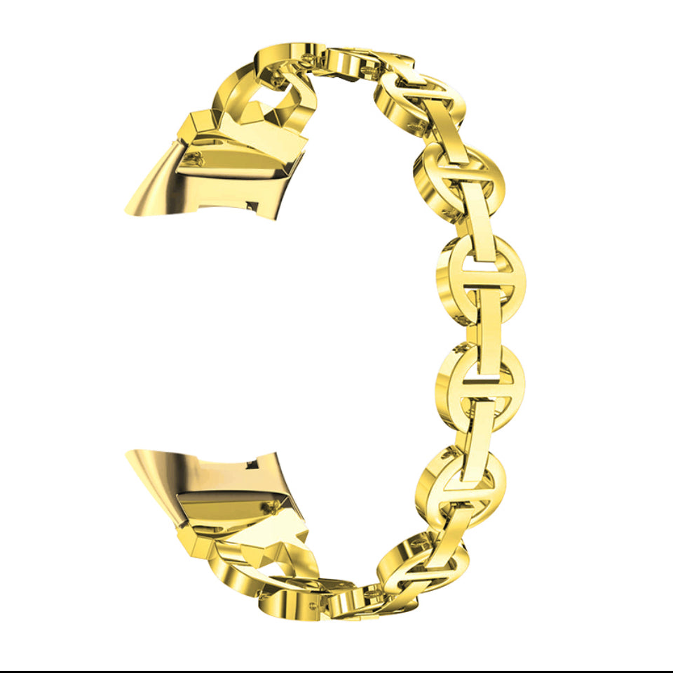 Evening Link Bracelet For Fitbit Charge 6