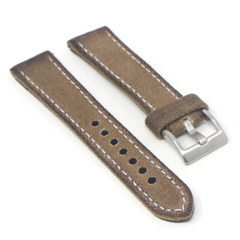DASSARI Aged Canvas Strap