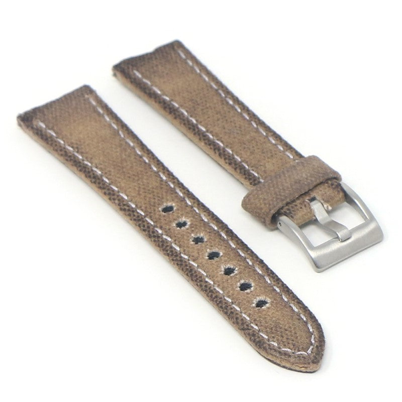 DASSARI Aged Canvas Strap