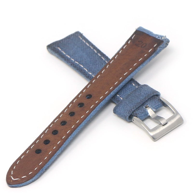 DASSARI Aged Canvas Strap