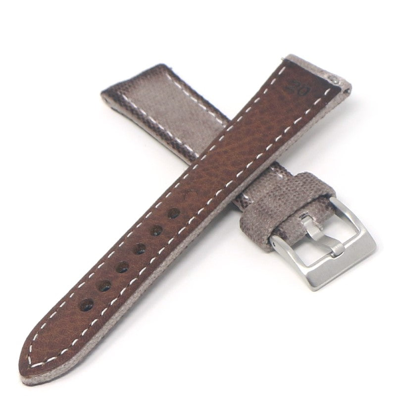 DASSARI Aged Canvas Strap
