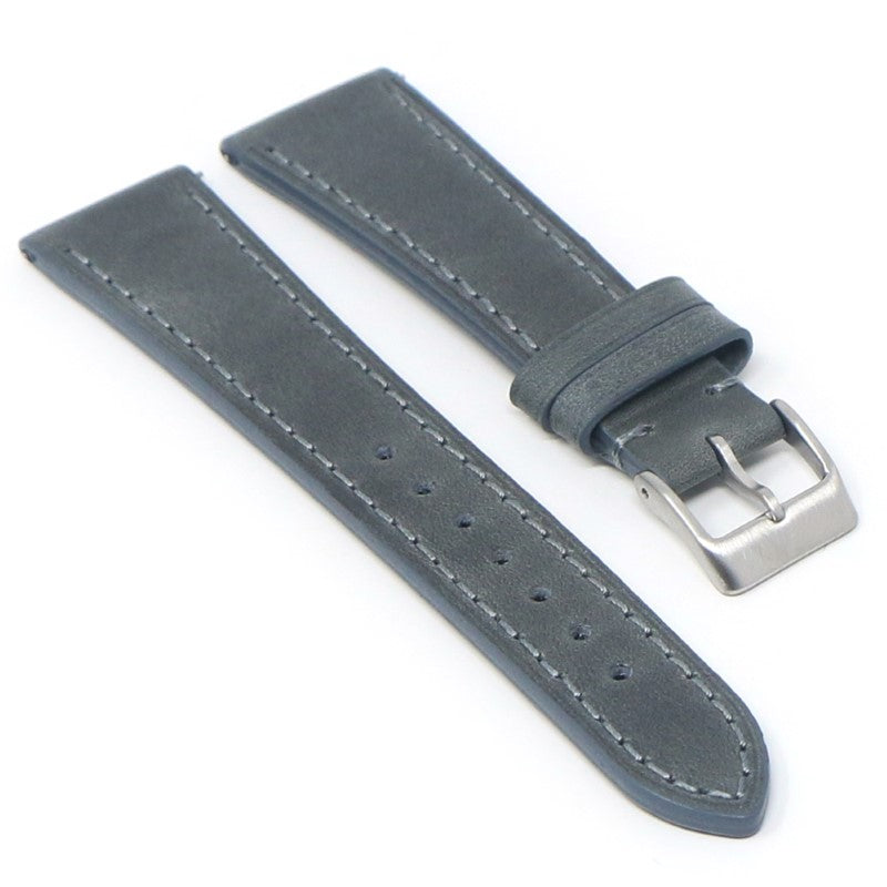 Vintage Waxed Leather Strap With Quick Release - Long