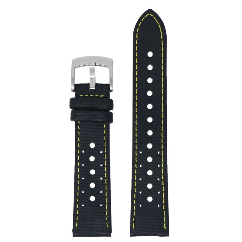 Perforated Sailcloth Strap By DASSARI