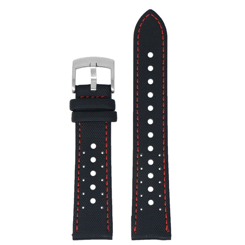 Perforated Sailcloth Strap By DASSARI
