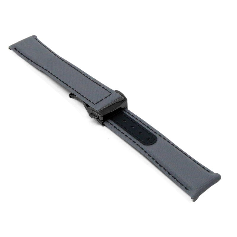 Sailcloth Explorer Strap with Deployant Clasp By DASSARI