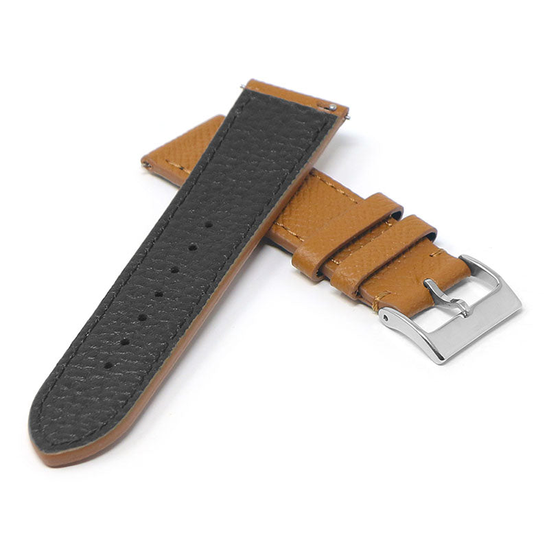 Women’s Textured Leather Strap - Tan (Standard, Long)