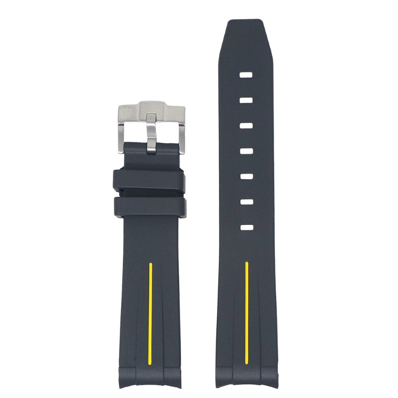 Fitted Smooth Rubber Strap For Moonswatch