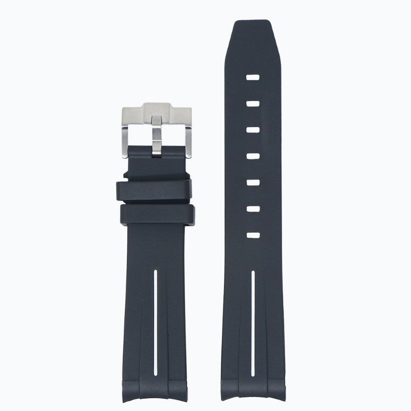 Fitted Smooth Rubber Strap For Moonswatch