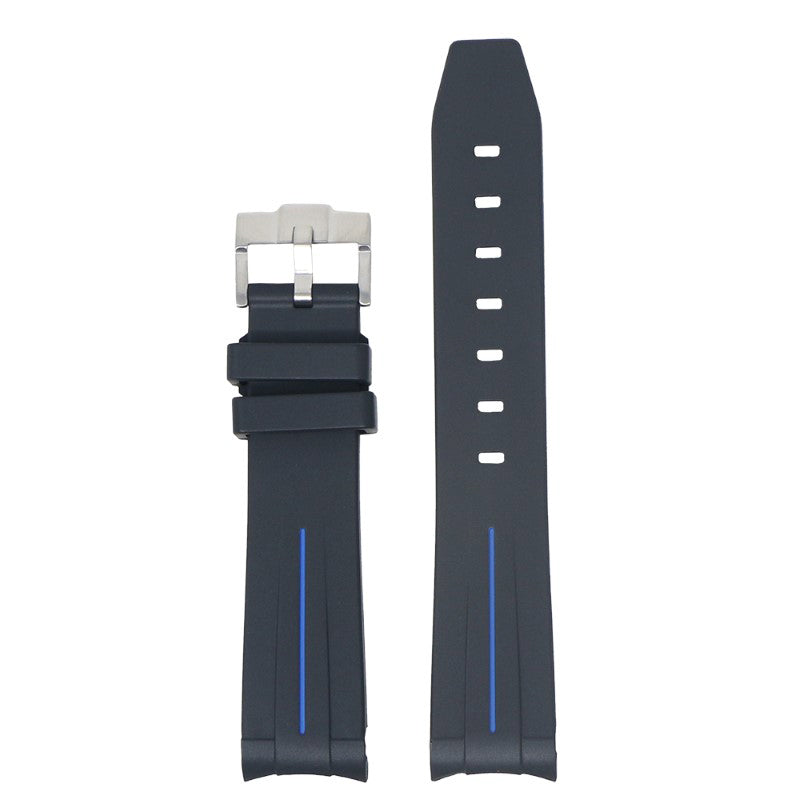 Fitted Smooth Rubber Strap For Moonswatch