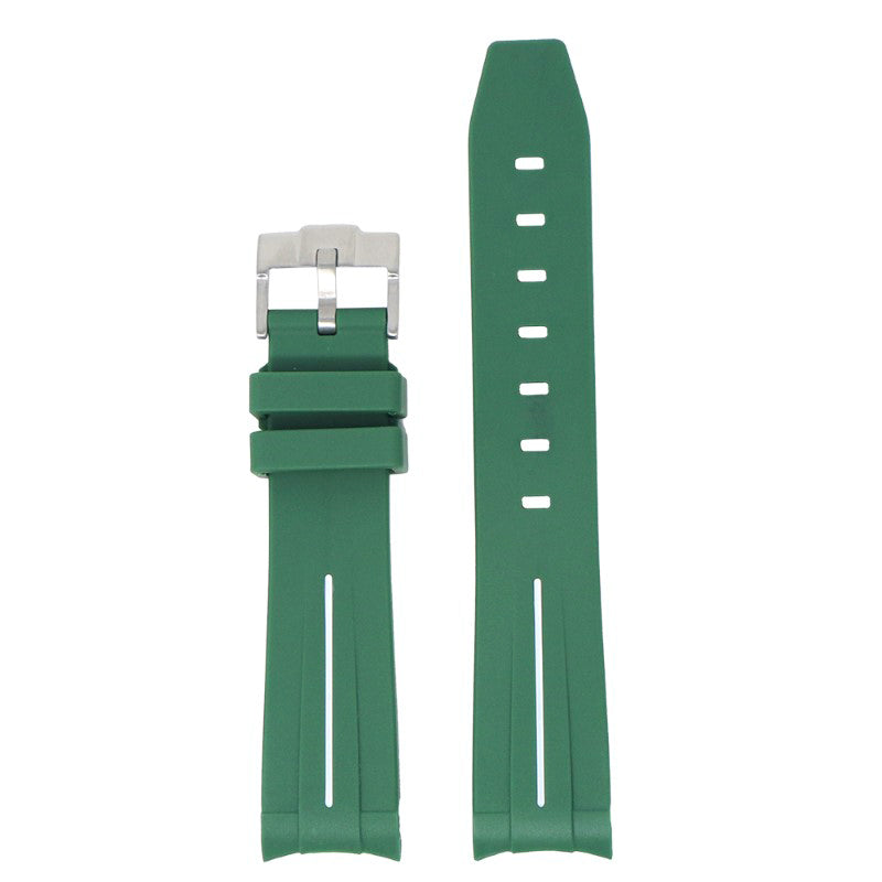 Fitted Smooth Rubber Strap For Moonswatch
