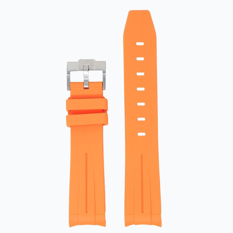Fitted Smooth Rubber Strap For Moonswatch