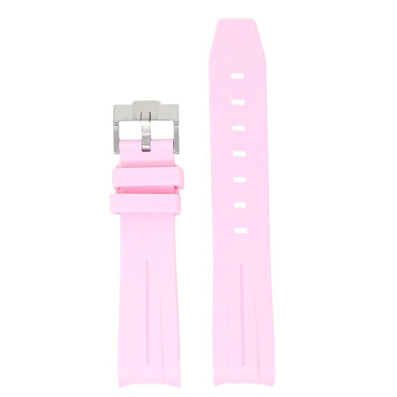 Fitted Smooth Rubber Strap For Moonswatch