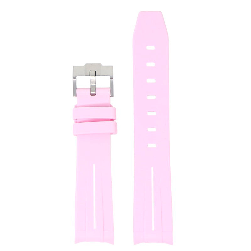 Fitted Smooth Rubber Strap For Moonswatch
