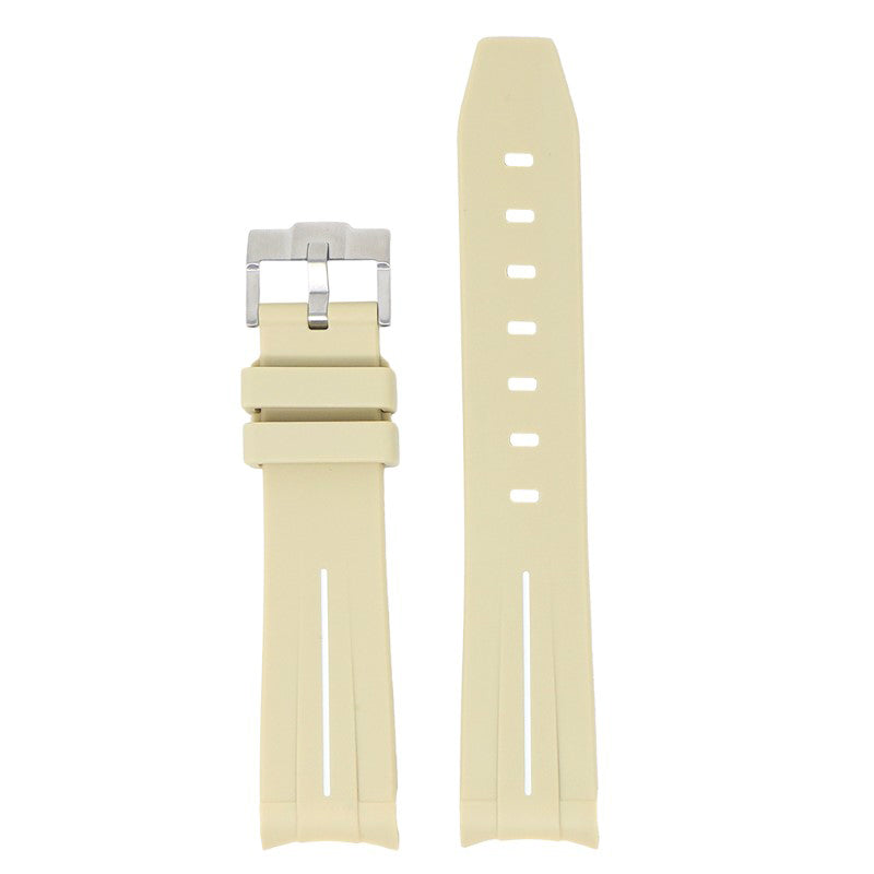 Fitted Smooth Rubber Strap For Moonswatch