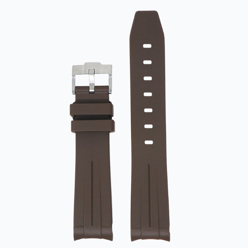 Fitted Smooth Rubber Strap For Moonswatch