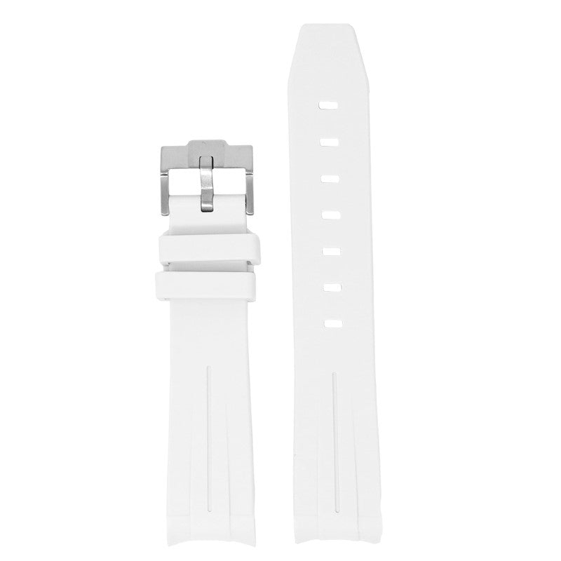 Fitted Smooth Rubber Strap For Moonswatch