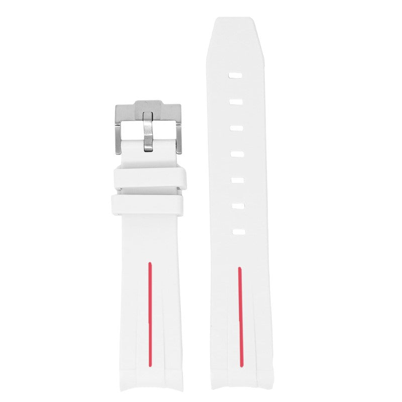 Fitted Smooth Rubber Strap For Moonswatch