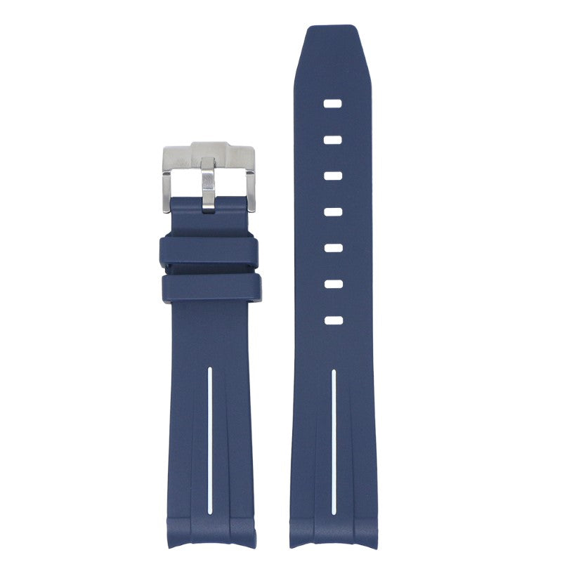 Fitted Smooth Rubber Strap For Moonswatch