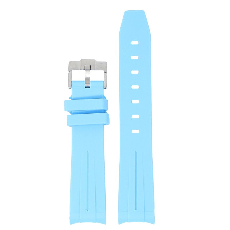 Fitted Smooth Rubber Strap For Moonswatch