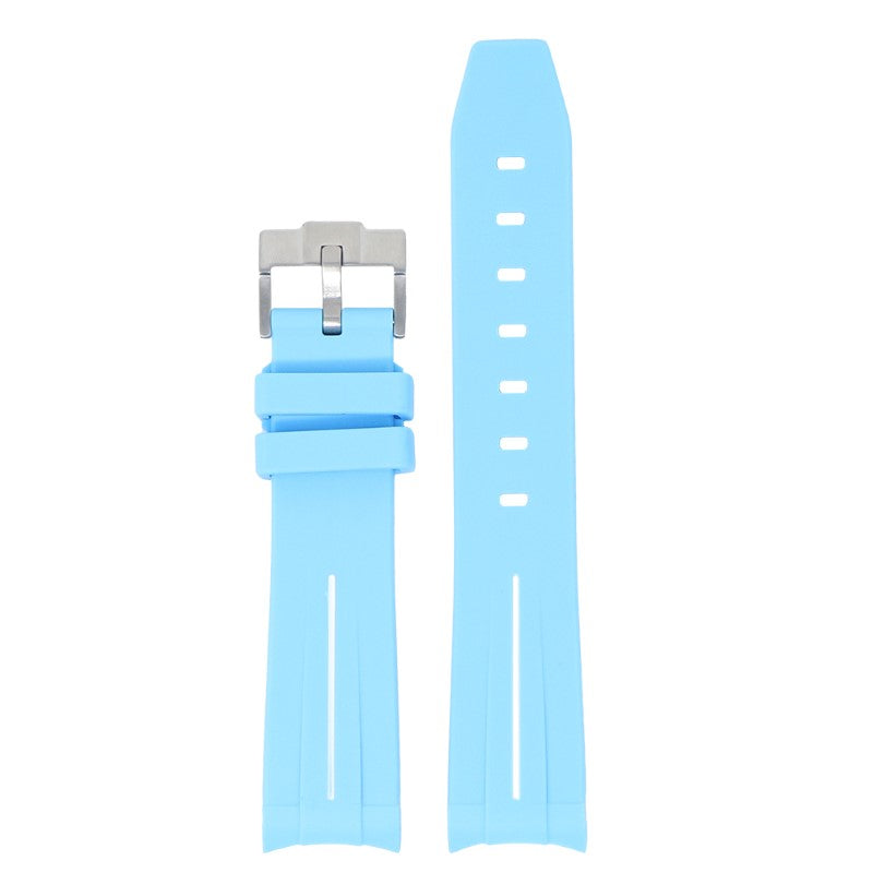 Fitted Smooth Rubber Strap For Moonswatch