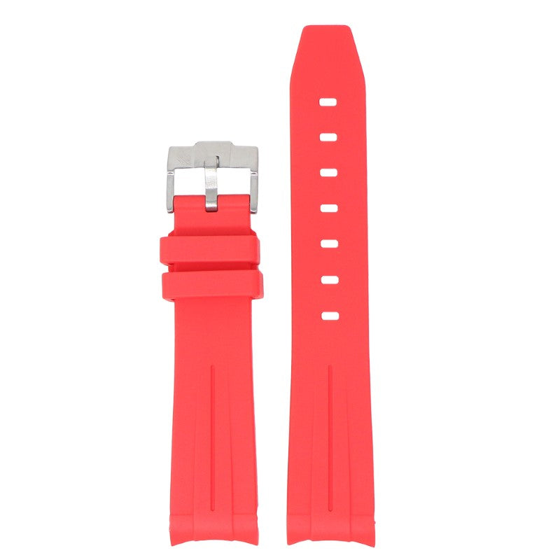 Fitted Smooth Rubber Strap For Moonswatch