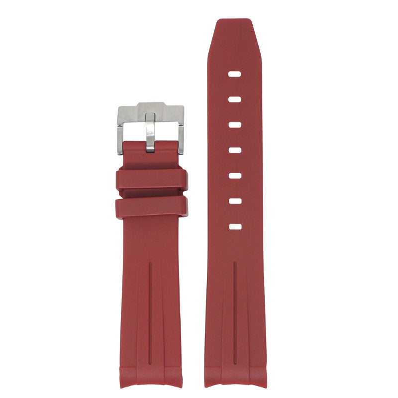 Fitted Smooth Rubber Strap For Moonswatch