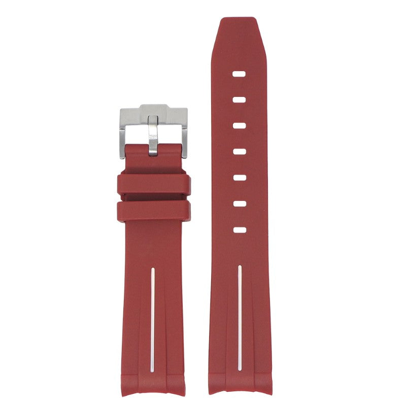 Fitted Smooth Rubber Strap For Moonswatch