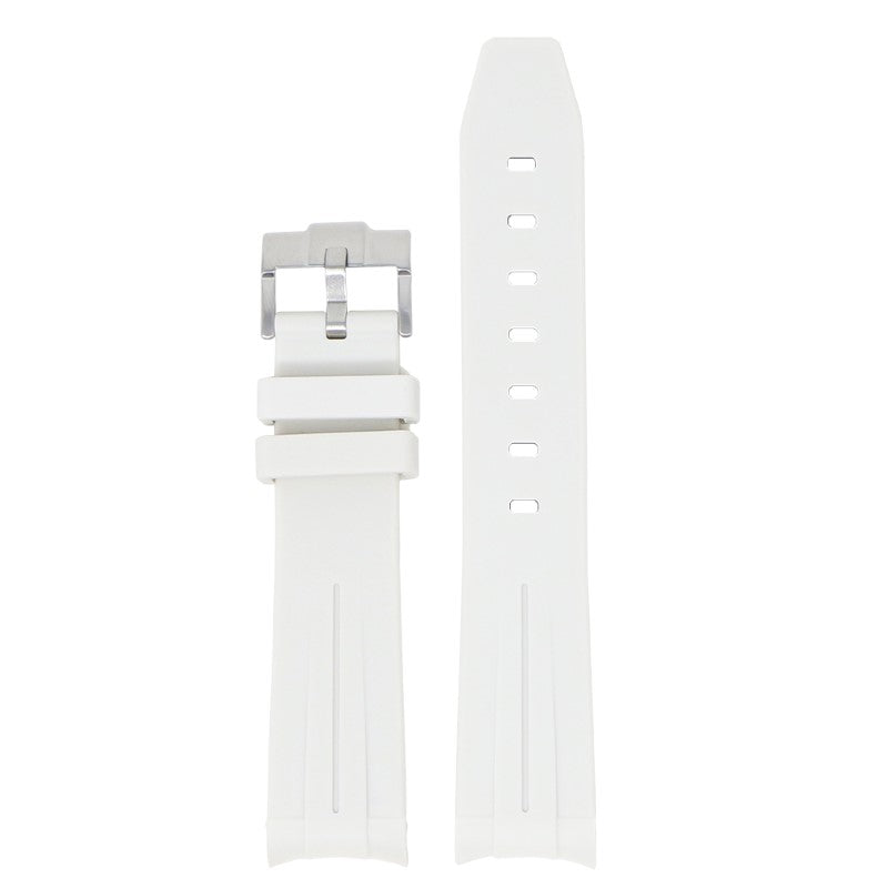 Fitted Smooth Rubber Strap For Moonswatch