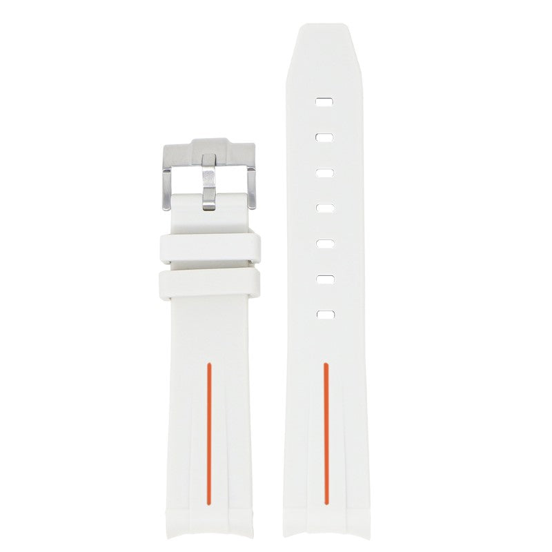 Fitted Smooth Rubber Strap For Moonswatch