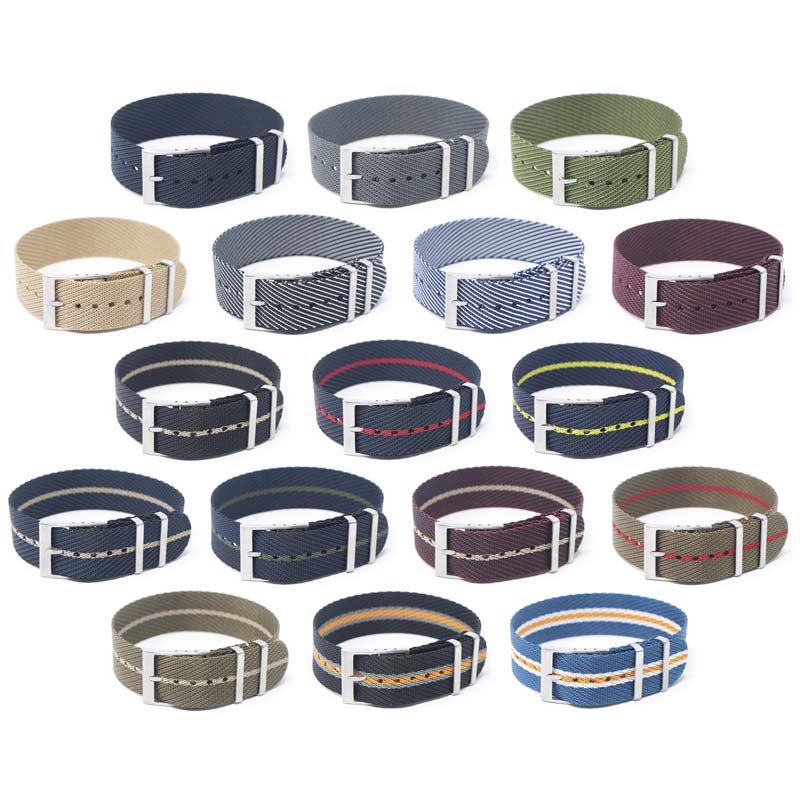Woven Single Pass Strap For Blancpain