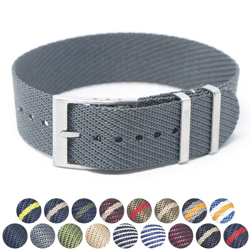 Woven Single Pass Strap For Blancpain