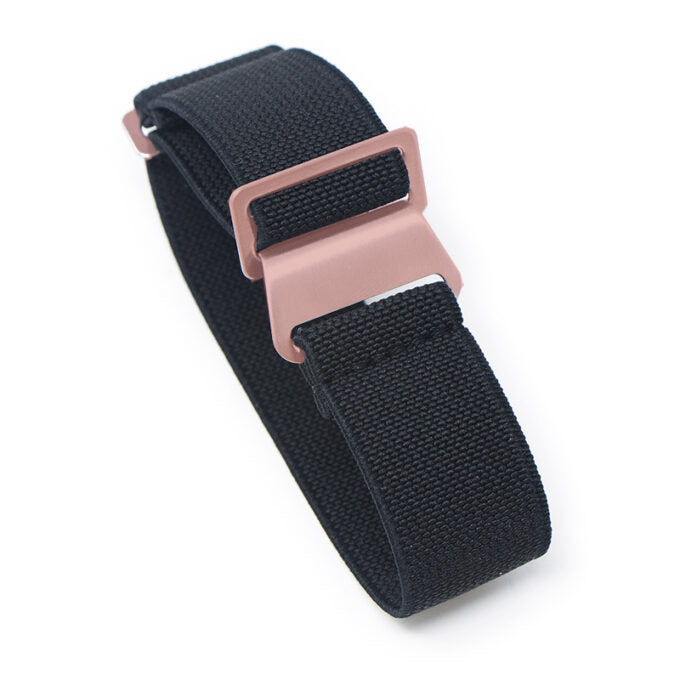 Elastic NATO Strap - Rose Gold