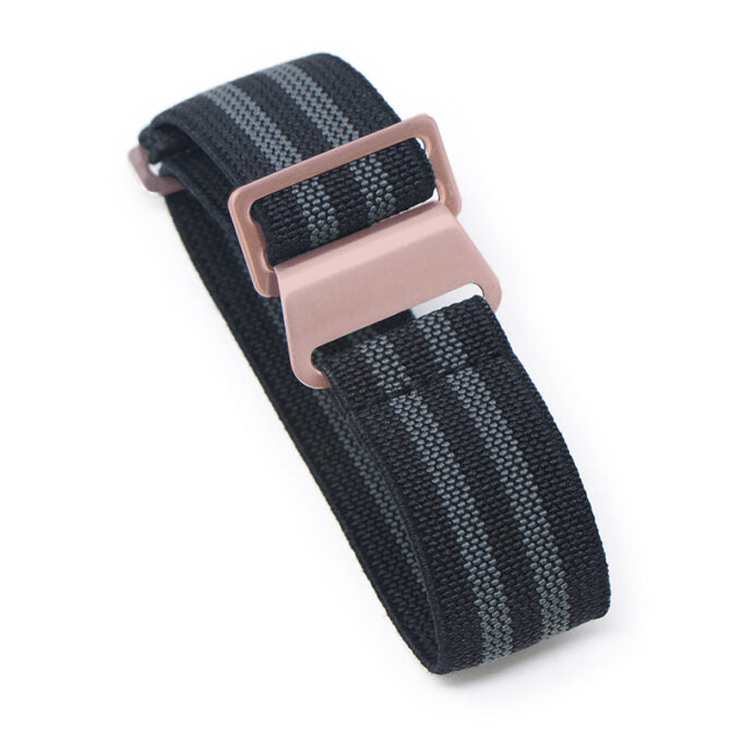 Elastic NATO Strap - Rose Gold