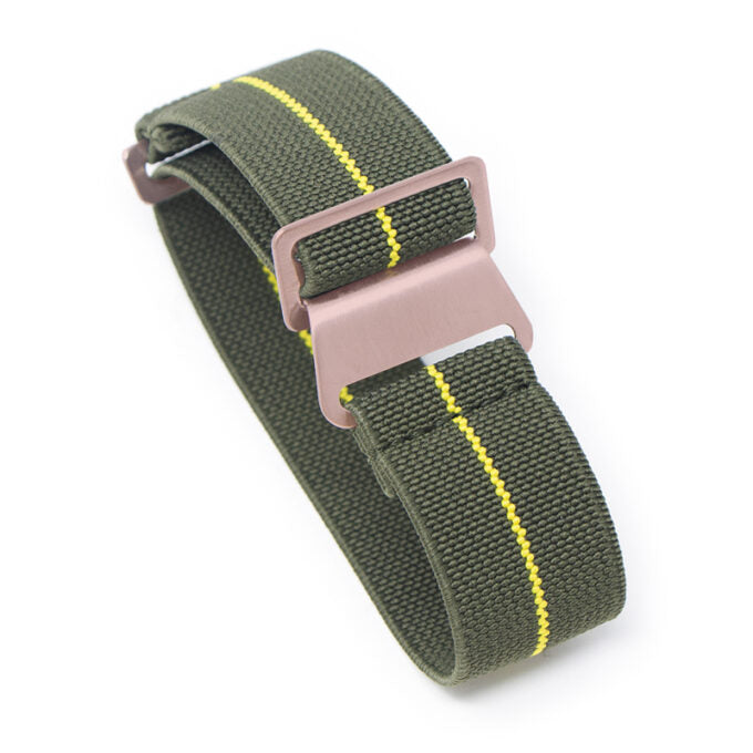 Elastic NATO Strap - Rose Gold