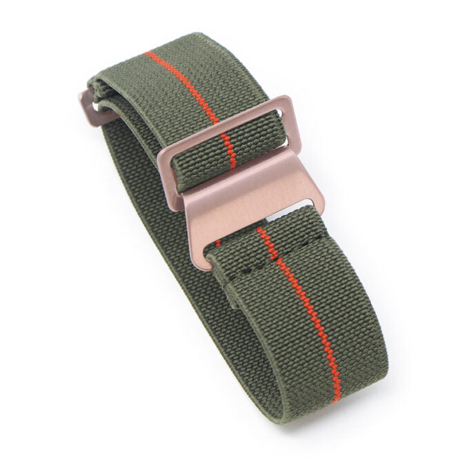 Elastic NATO Strap - Rose Gold