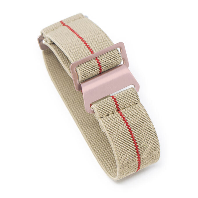 Elastic NATO Strap - Rose Gold