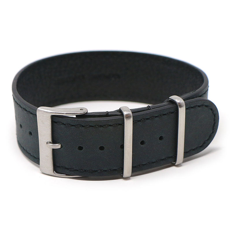 Dassari Vintage Leather Single Pass Strap