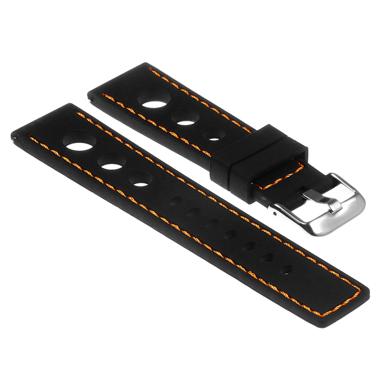 Rubber Rally Strap For MoonSwatch