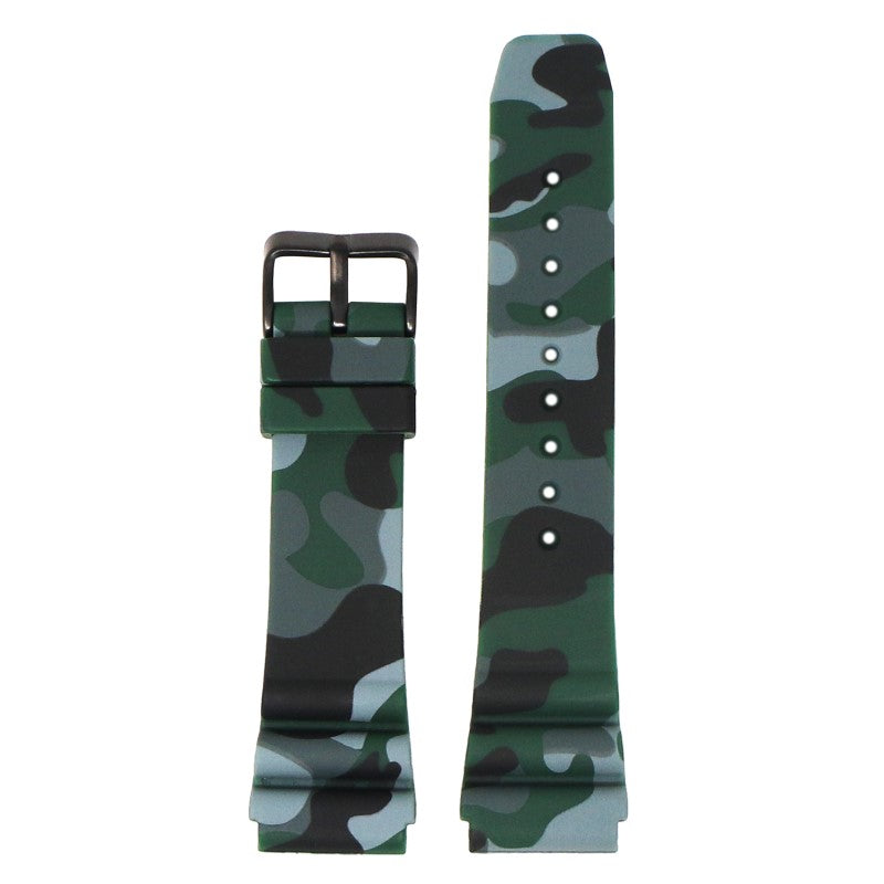 Wave Camo Rubber Strap