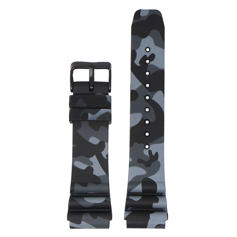 Wave Camo Rubber Strap