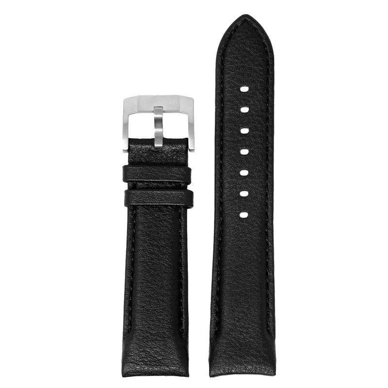 DASSARI Fitted Textured Leather Strap For Seiko Turtle