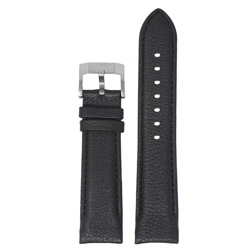 DASSARI Fitted Textured Leather Strap For Seiko Turtle
