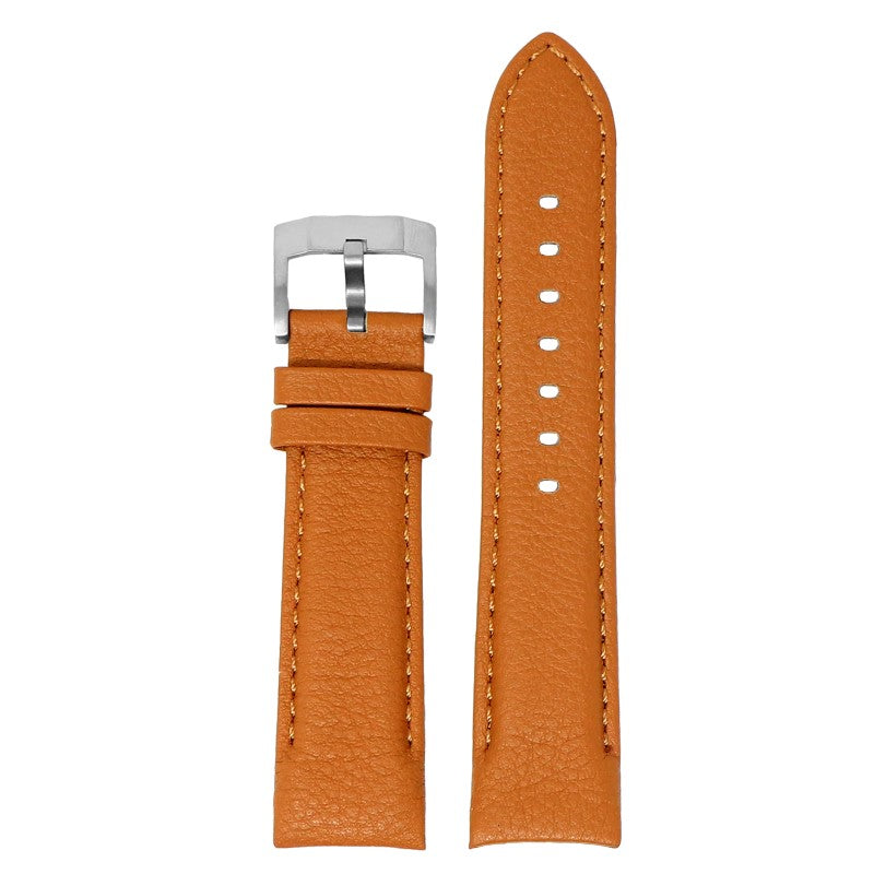 DASSARI Fitted Textured Leather Strap For Seiko Turtle