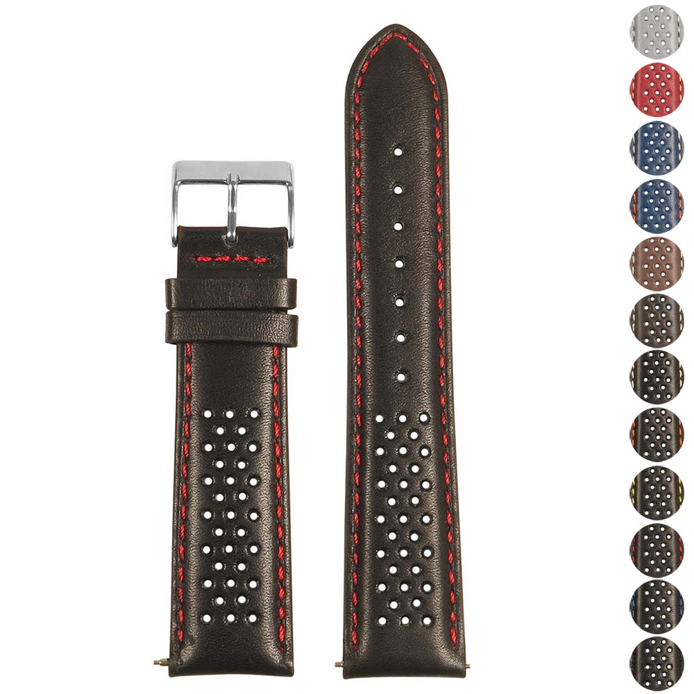 Perforated Rally Strap For MoonSwatch