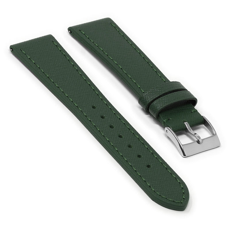 DASSARI Premium Saffiano Leather Strap - Long