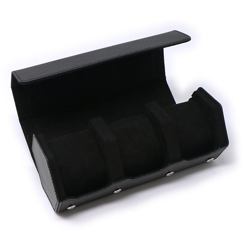 DASSARI Premium Saffiano Leather Octo Roll