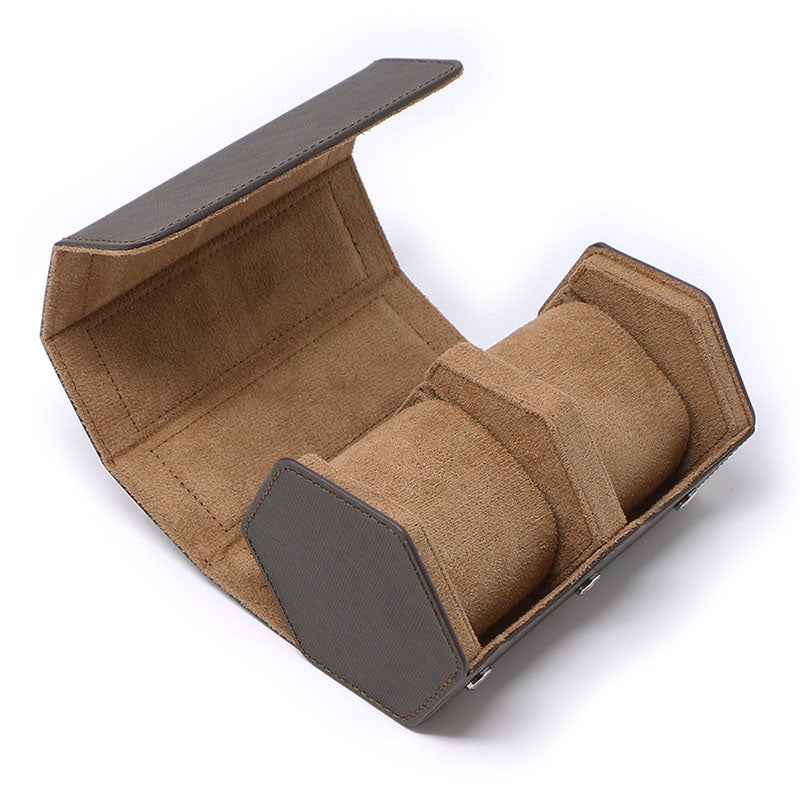DASSARI Premium Saffiano Leather Octo Roll